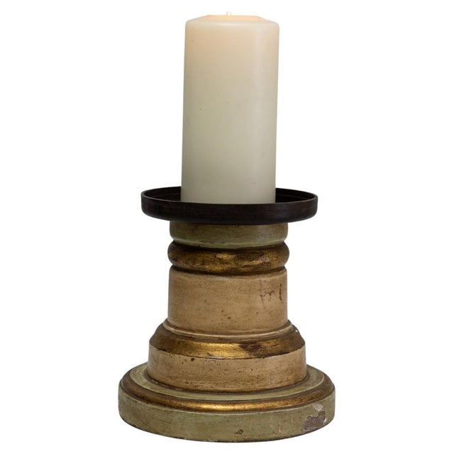 19th Century French Wooden Candlestick Holder For Sale - Image 15 of 18