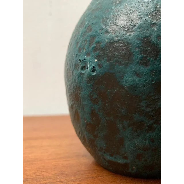 Mid-Century Modern Mid-Century German Studio Pottery Vase by Töpferhof Malente, 1960s For Sale - Image 3 of 12