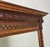 Antique French Oak Wall Mirror wirh Carved Frame For Sale - Image 4 of 14