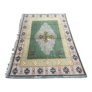 Tribal Afghan Vintage Hand Knotted Baluch Rug For Sale
