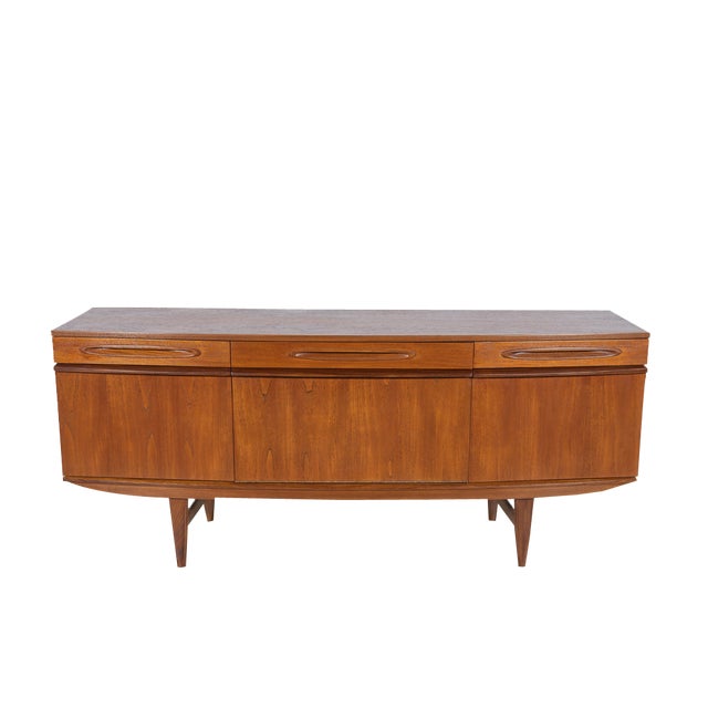 Mid-Century British Teak Sideboard, 1960s For Sale