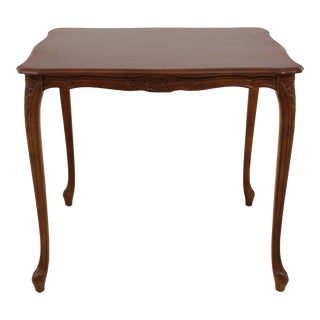 French Louis XV Style Square Card or Small Dining Table For Sale