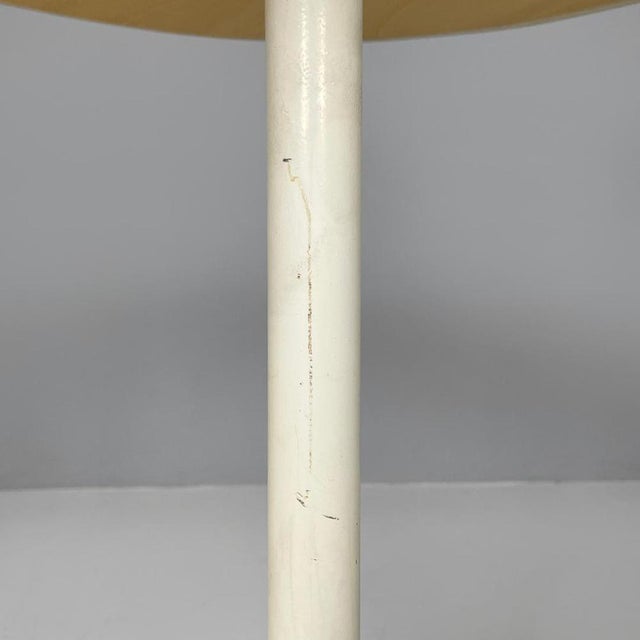 Mid-Century Swiss Modern White Laminate and Metal Coffee Table from Vitra, 1960s For Sale - Image 10 of 16