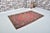 Red Turkish Wool Oushak Nomadic Natural Rug For Sale - Image 4 of 11