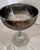 Vintage Smoke Gray Silver Ombre Champagne Coupe Glasses, Set of 3 | Hollywood Regency Barware For Sale In Indianapolis - Image 6 of 10