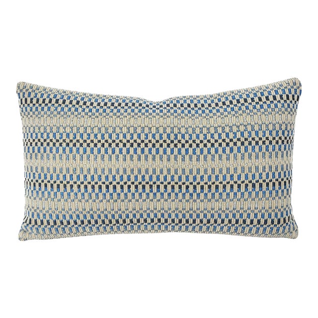 Manuel Canovas Daksha in Ciel Lumbar Pillow Cover For Sale