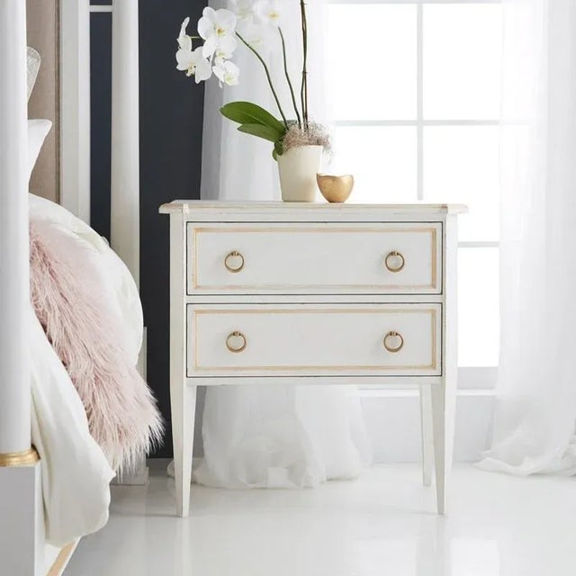Traditional Modern History Covington Bedside Chest For Sale - Image 3 of 4