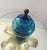 Mid-Century Modern Mid-Century Modern Large Blue Glass Apothecary Jar Empoli Italy 1960s For Sale - Image 3 of 5