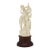 Indian Carved Bone Hindu Deities Radha & Krishna in a Lover’s Embrace C1920 For Sale