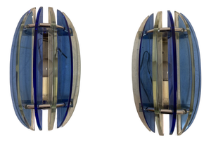 Mid-Century Italian Wall Sconces from Veca, 1960s, Set of 2