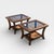 Pair of Late Mid-Century Oak Side Tables With Smoked Glass Tops, Mid-Century Modern, 1970s For Sale - Image 16 of 18