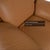 Brown Cognac Leather Armchair from Natuzzi For Sale - Image 8 of 15