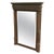Wood French Carved Oak Wall Mirror with Side Columns For Sale - Image 7 of 7