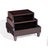 1990s 1990s Beautiful Barbara Barry for Baker Modern Regency Dark Mahogany Three-Tier Side Table For Sale - Image 5 of 7