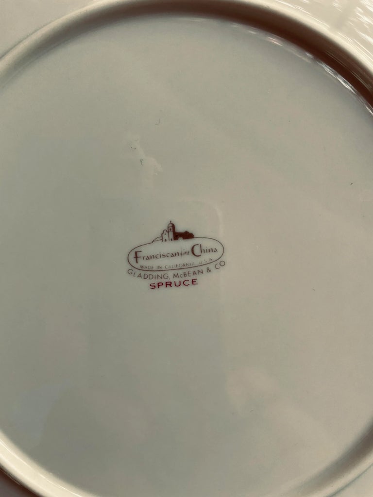 Franciscan Pottery Cafe Royal Salad Plate – Ceramic