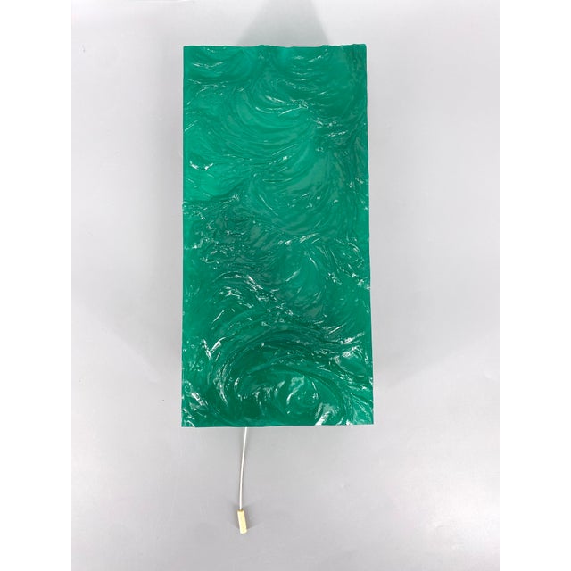 Space Age Pop Art Green Wall Lamp by Uwe Mersch, 1970s For Sale - Image 11 of 14