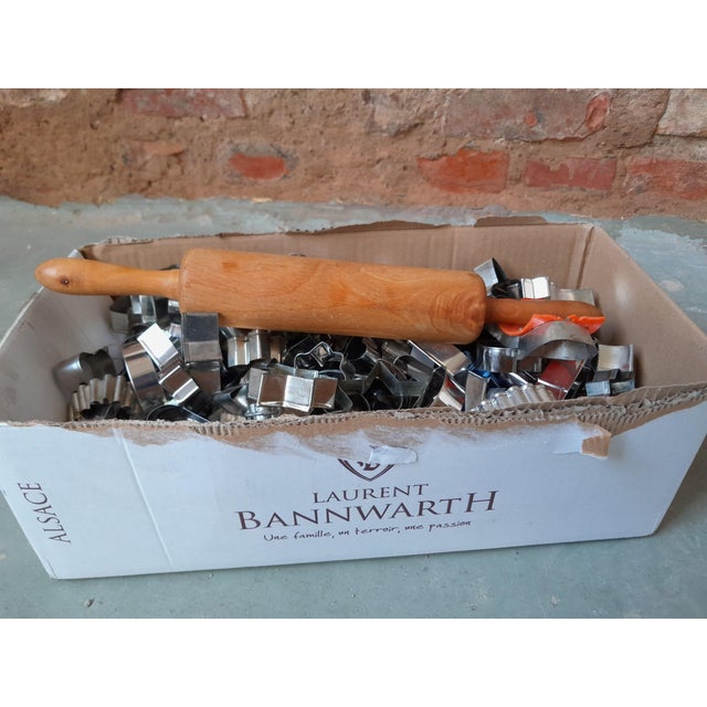 Alsatian Biscuits Cookie Cutters, Set of 80 For Sale - Image 13 of 18