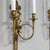 Pair Antique French Louis XVI Neoclassical Cast Brass Wall Sconces For Sale - Image 9 of 12