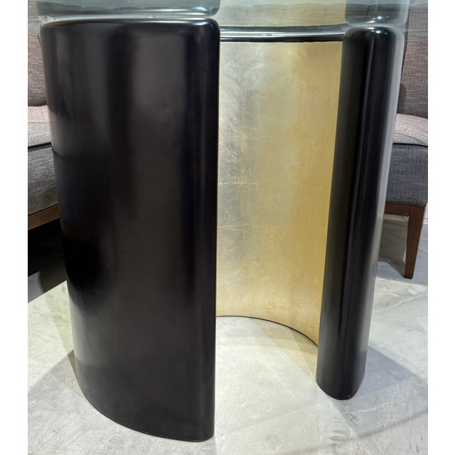 Ray Table Base & 60” Glass From Hickory Chair For Sale In Washington DC - Image 6 of 8