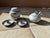 Studio Ceramics Set of Lidded Box, Handled Vase and Two Candlesticks by Serocka, Germany, 1970s, Set of 4 For Sale - Image 14 of 15