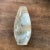 Lovely vintage solid stone (granite/marble) in neutral striated colors or taupe and gray. Simple design and classic style.