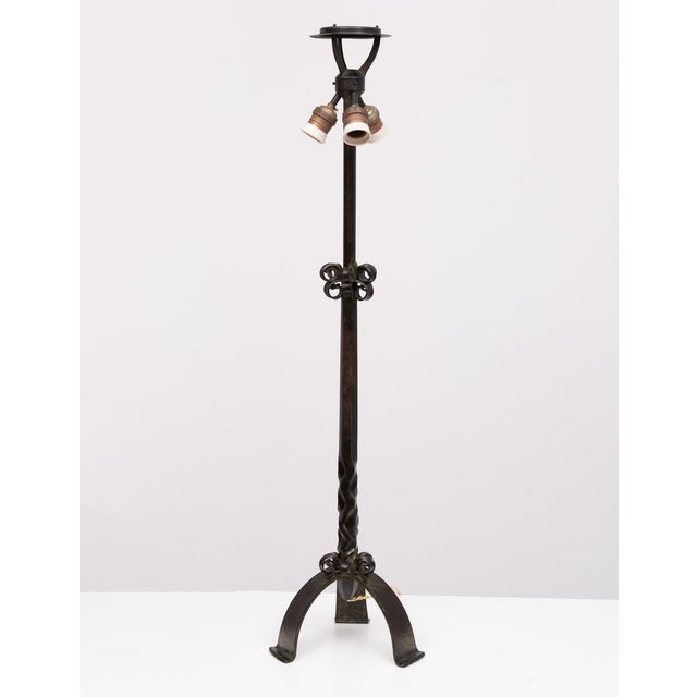 Art Deco Table Lamp in Bronze, 1930 For Sale - Image 11 of 12