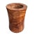 A scholars brush pot made of gorgeous burled Huali wood. One of several precious objects that would have adorned a high...