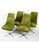 Textile Mid-Century Modern Space Age Dining Chairs with Green Velvet Fabric from Interlübke, 1968, Set of 4 For Sale - Image 7 of 10