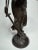 Bronze Neoclassical Mediterranean "Lady Justice" Figurine Bronze Over Cast Iron For Sale - Image 8 of 11