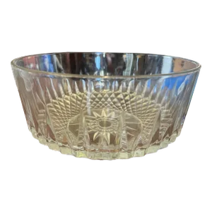 Vintage 1960’s Starburst French Crystal Truffle Bowl