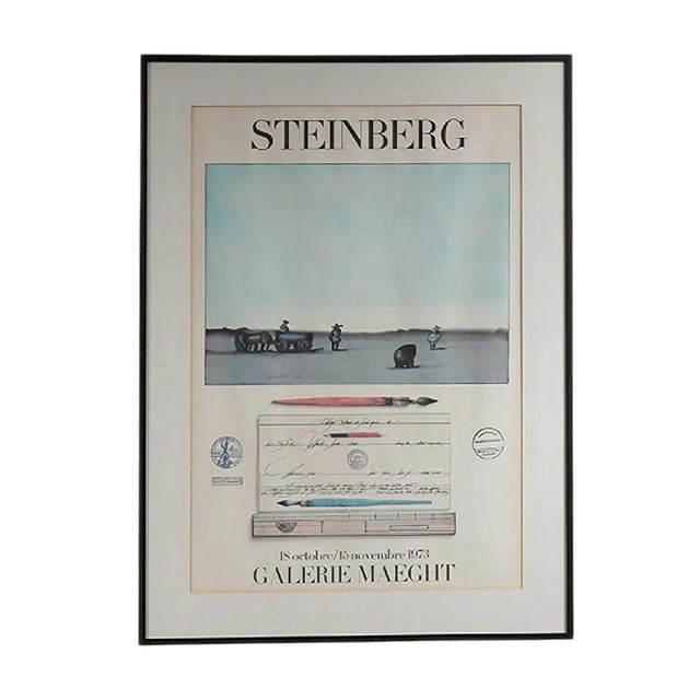 Steinberg Lithography from Mourlot, 1973 For Sale