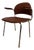 Vintage Terracotta Desk Chair from Kovona, Former Czechoslovakia, 1980s For Sale