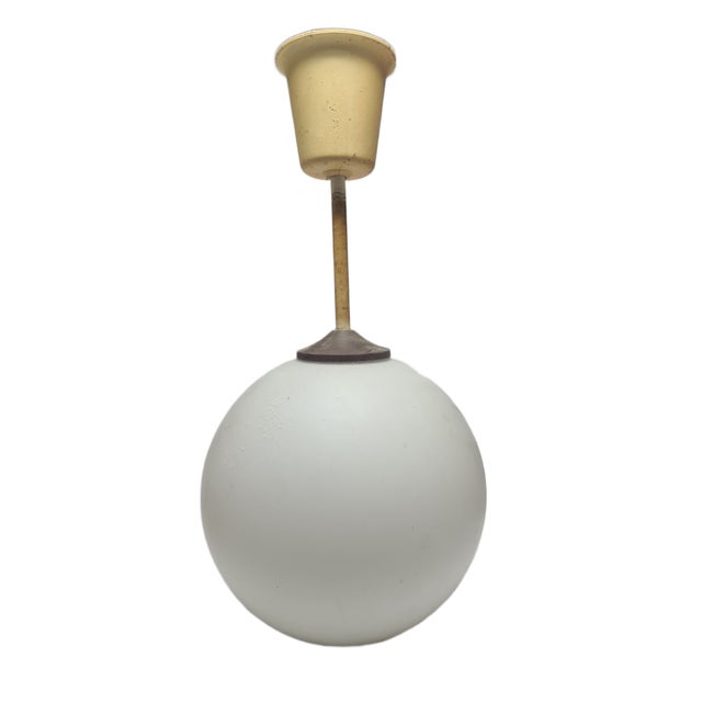 1970s Vintage Communist Pendant Lamp, Poland, 1970s For Sale - Image 5 of 9