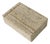 Italian Travertine Marble Jewelry Box, Postmodern, Fratelli Mannelli, 1970s Italy For Sale