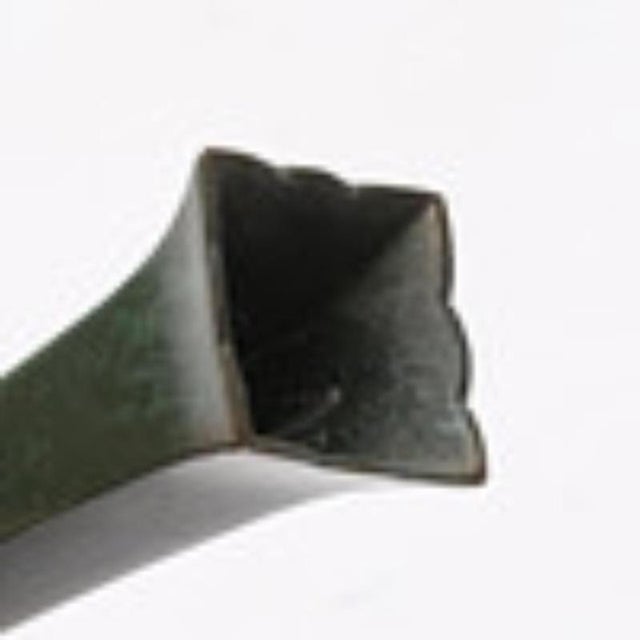 Swedish Art Deco Bronze Vase attributed to GAB, 1930s For Sale - Image 4 of 6