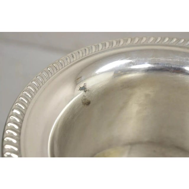 Silver Late 20th Century Vintage Leonard Victorian Silver Plated Trophy Cup Champagne Chiller Ice Bucket For Sale - Image 8 of 11