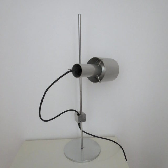 Vintage Desk Lamp in Aluminium by Peter Nelson, 1960s For Sale - Image 10 of 11