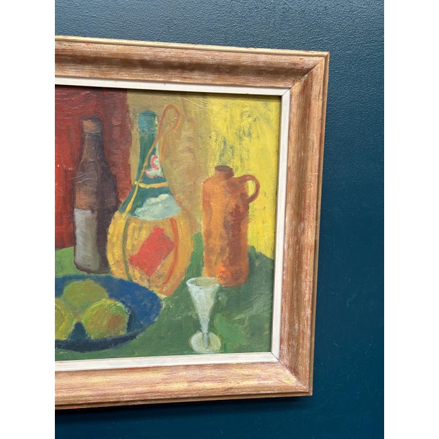 Svän Grandin, Nature Morte, 1960s, Oil on Panel, Framed For Sale - Image 5 of 18