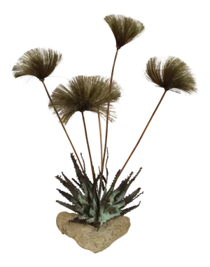 John Steck "Desert Flowers" Mid Century Modern Brutalist Sculpture