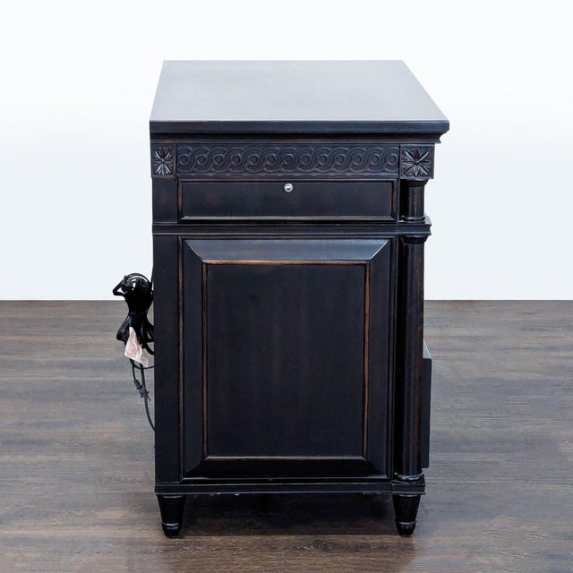 2010s Aspen Home Nightstand With Four Drawers and Slide-Out Tray For Sale - Image 5 of 12