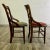 Antique 19th Century Victorian Needlepoint Ladderback Chairs - Pair For Sale - Image 11 of 13