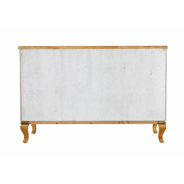 Mid-Century Scandinavian Painted Birch Chest of Drawers, 1960 For Sale - Image 6 of 9