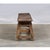 Farmhouse Vintage Indian Teakwood Bench For Sale - Image 3 of 6