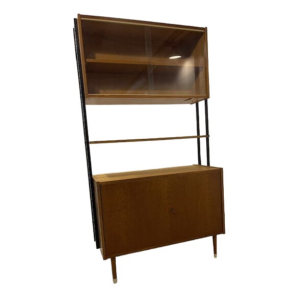 Vintage Monty Closet wit Upholstery by Zavody Bratislava For Sale