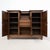 An imposing Art Deco oak sideboard dating from the early 20th century, recognizable by its geometric architecture and...