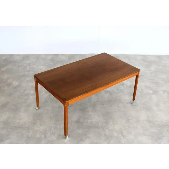 Mid-Century Modern Vintage Swedish Coffee Table, 1960s For Sale - Image 3 of 8