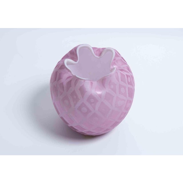 Murano Glass Geometric Vases by Vamsa, Italy, 1920s, Set of 2 For Sale - Image 6 of 10