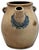 Mid 19th Century Rare Large 2 Gallon Size Antique American Blue Decorated Stoneware Batter Jug by Evan R Jones Pittston Pennsylvania 1860s For Sale - Image 5 of 18