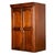 1990s Hekman Cherry Finish Corner Storage Cabinet / Bookcase | Model 5330-2446 | Open Shelving Sides + Enclosed Center | Excellent Condition For Sale - Image 6 of 18