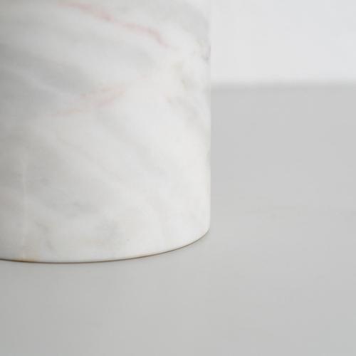 Stone Mid-Century Modern Banswara Marble Vase by Angelo Mangiarotti For Sale - Image 7 of 10